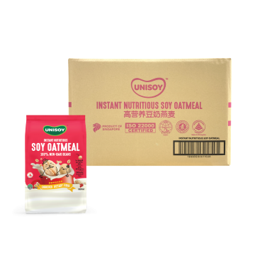 UNISOY Instant Nutritious Soya Oatmeal Carton