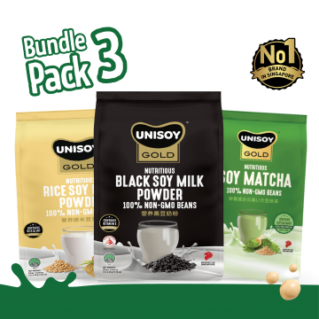 [Bundle of 3] UNISOY Premium Series