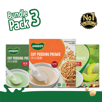 UNISOY Soy Pudding Premix Combo