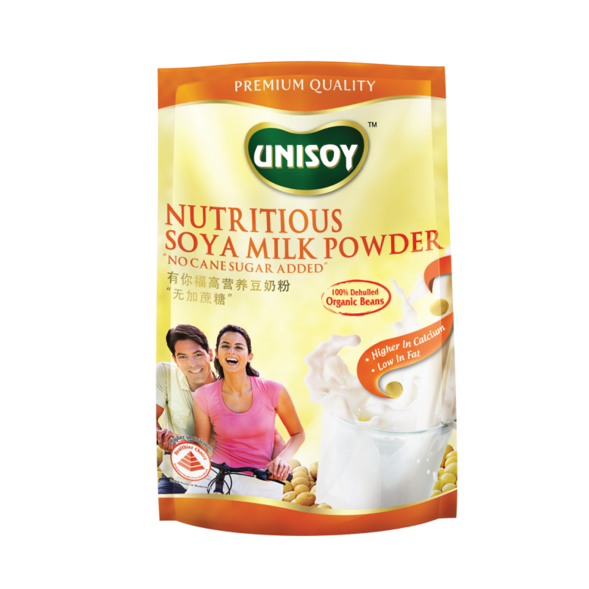 UNISOY Nutritious Soy Milk Powder "No Cane Sugar Added"